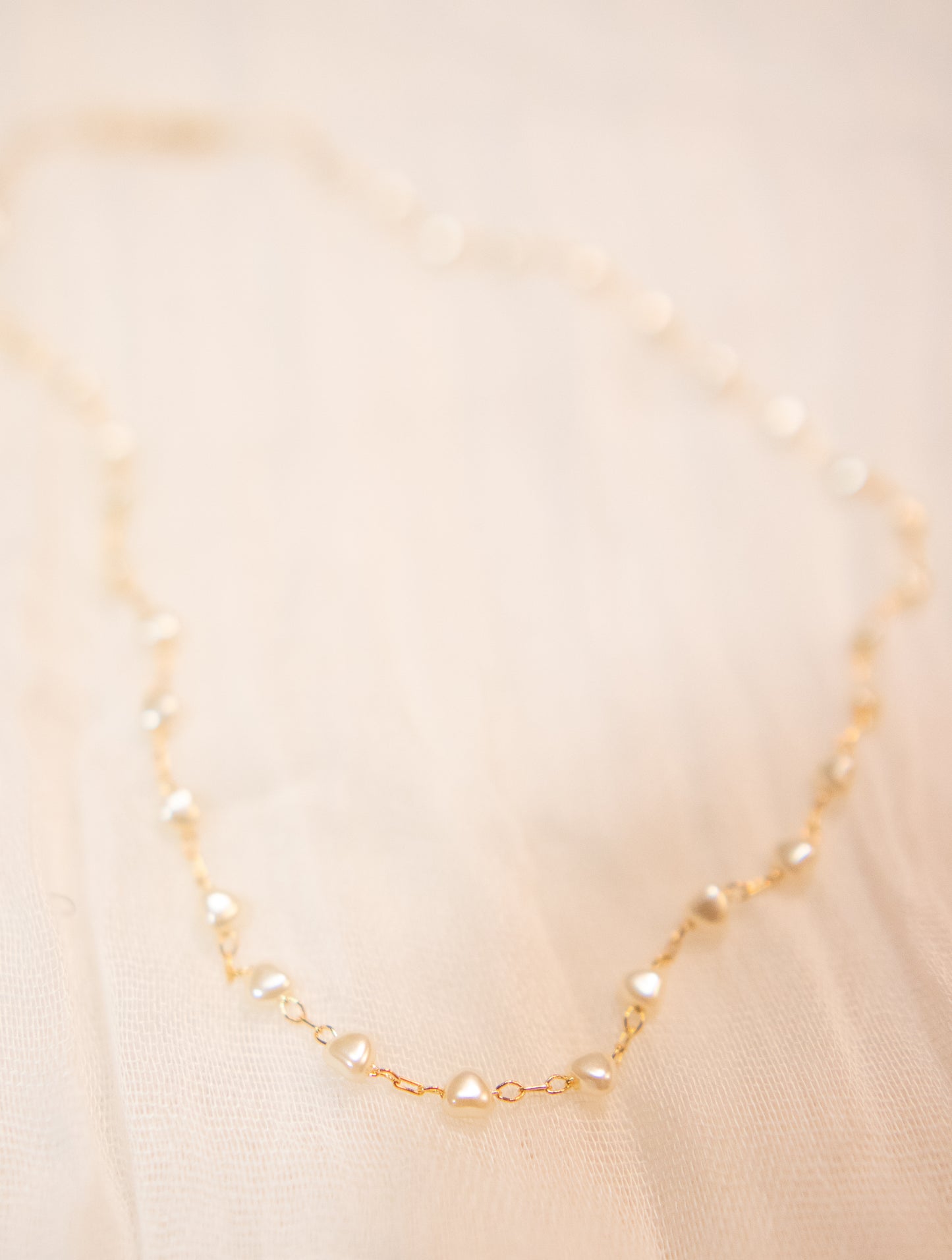 Delicate Heart Pearl Collection
