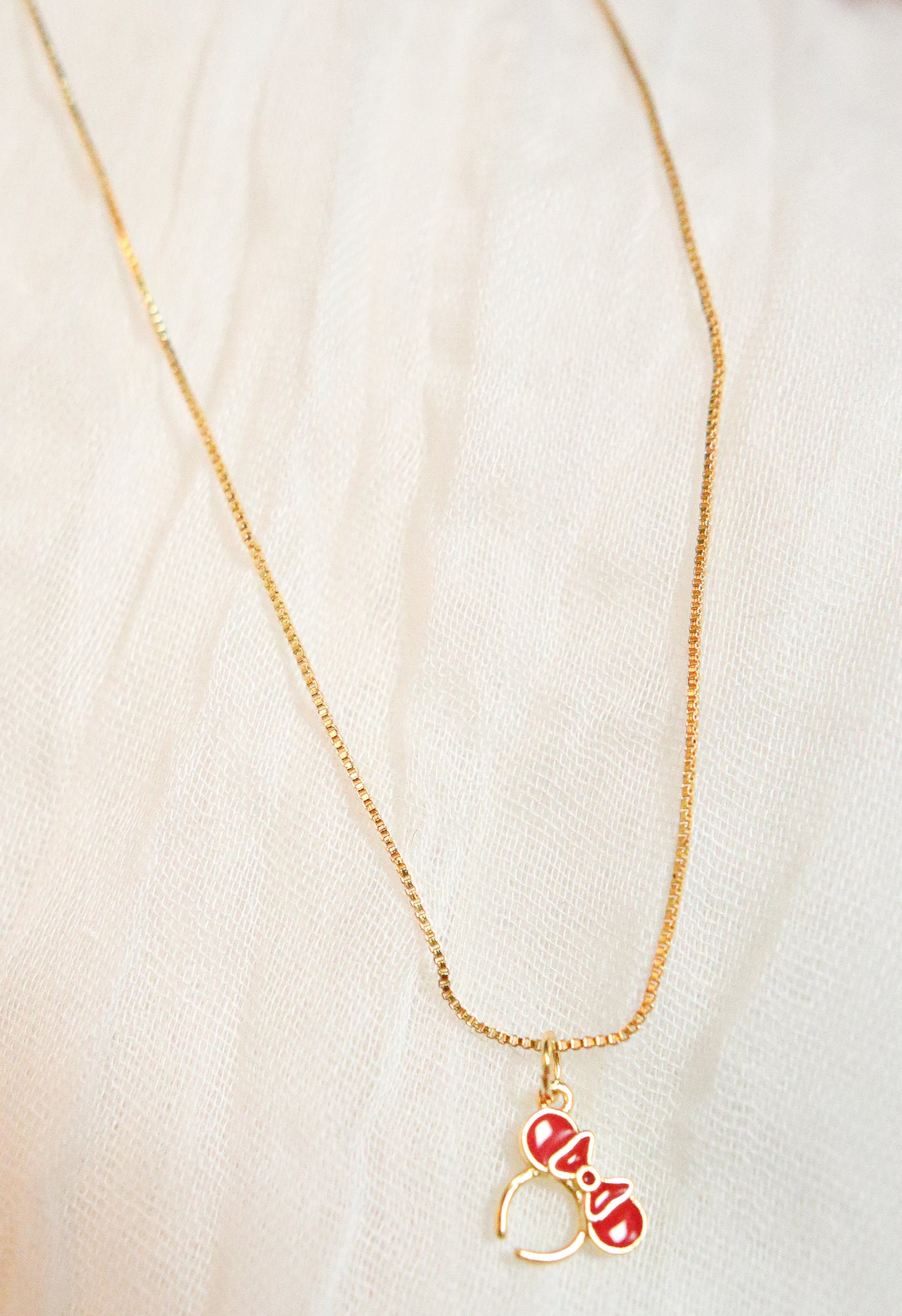 Minnie Ears Necklace