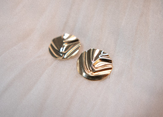 Liquid Gold Studs
