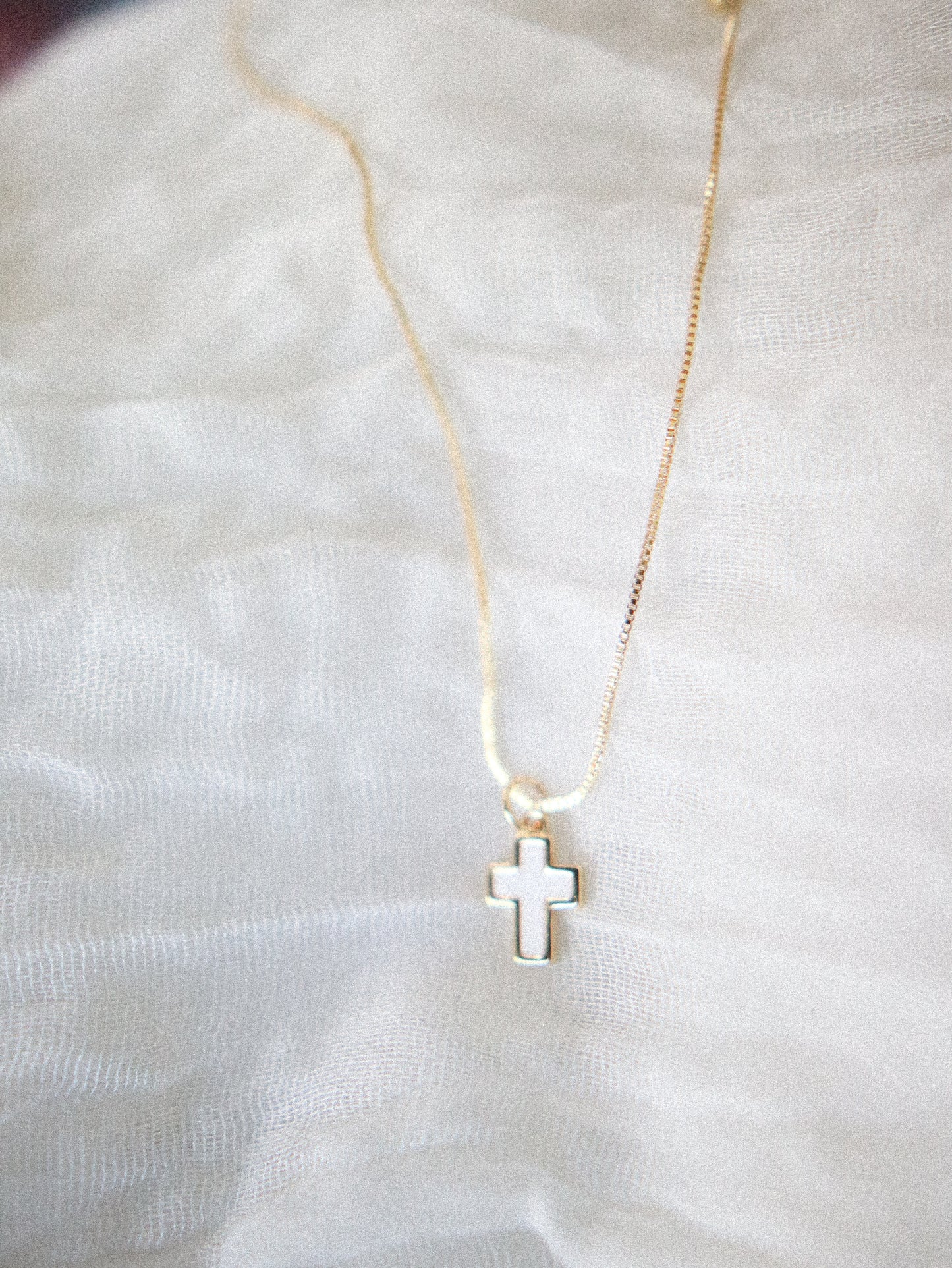 Faith Dainty Chain Necklace