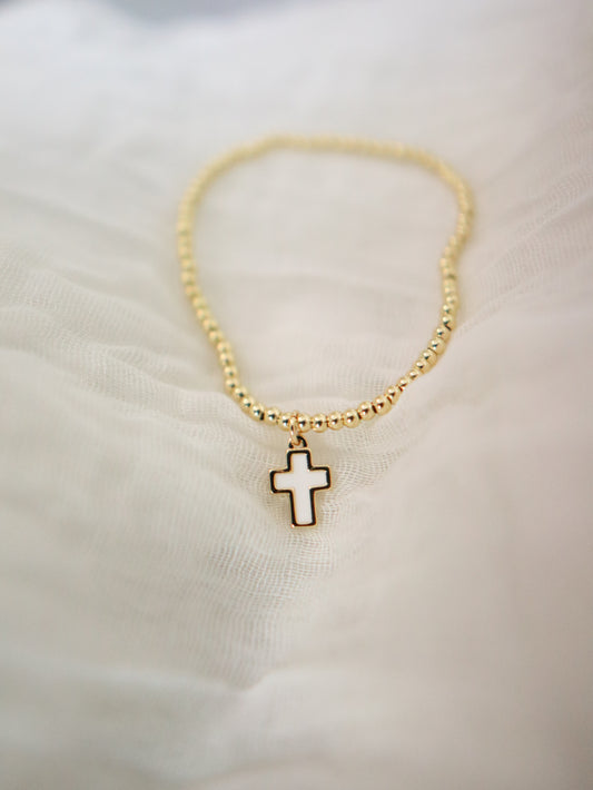 Faith Beaded Bracelet