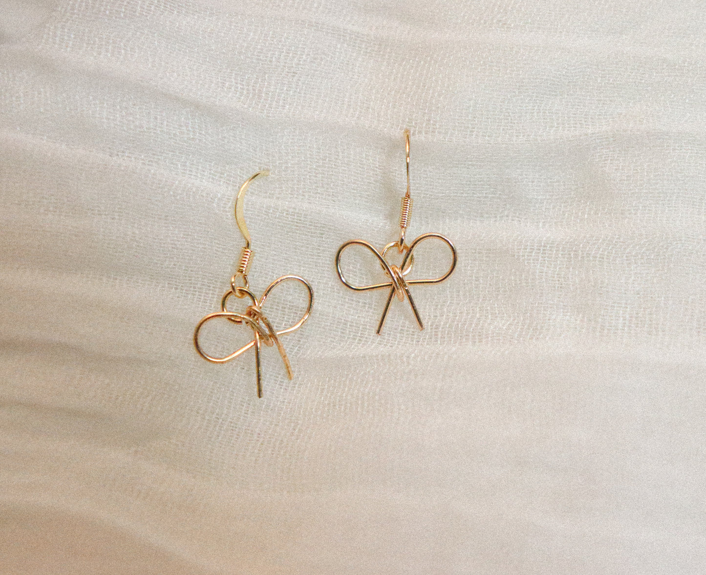 Bow Dangle Earrings
