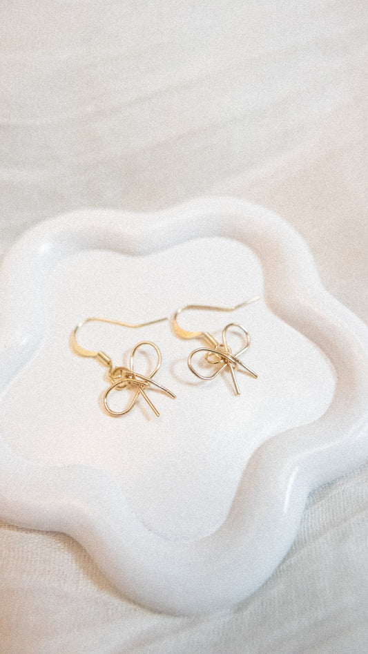 Bow Dangle Earrings