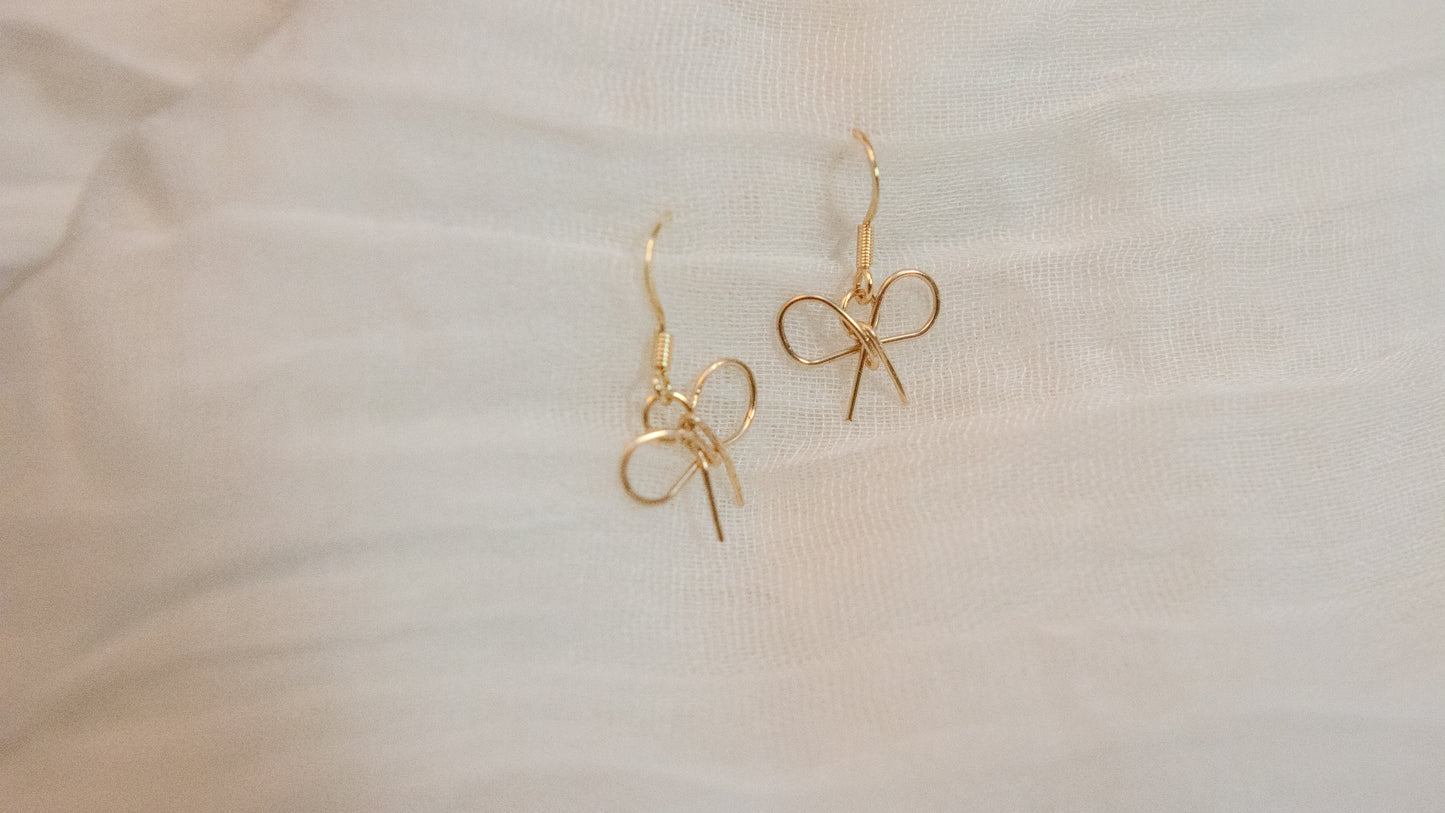 Bow Dangle Earrings