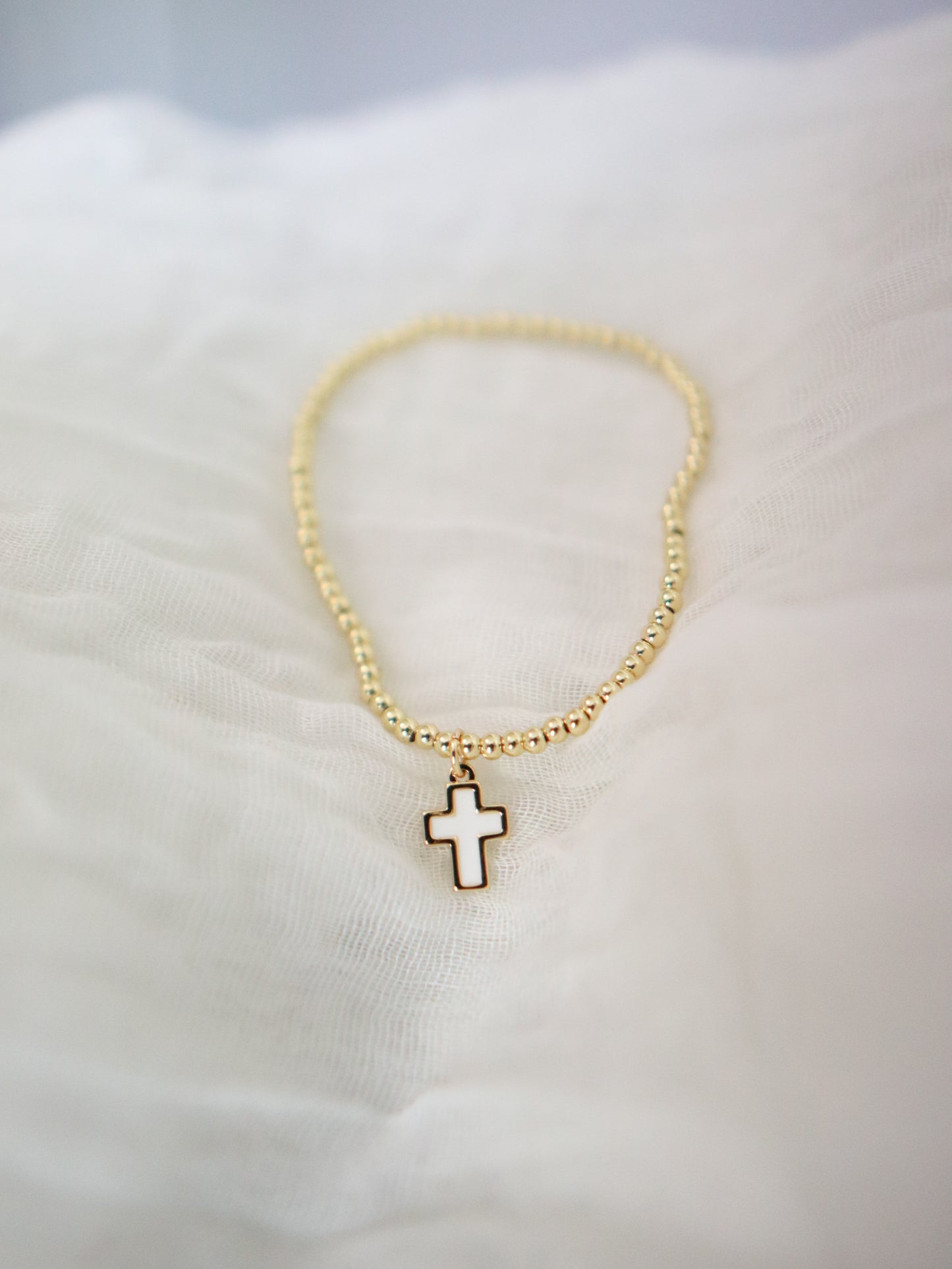 Faith Beaded Bracelet