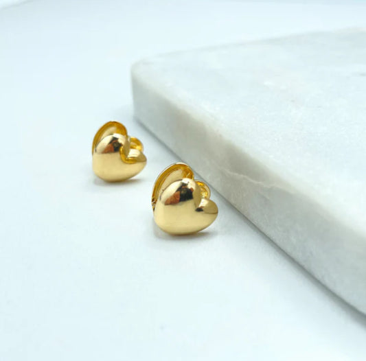 Heart Clicker Earrings