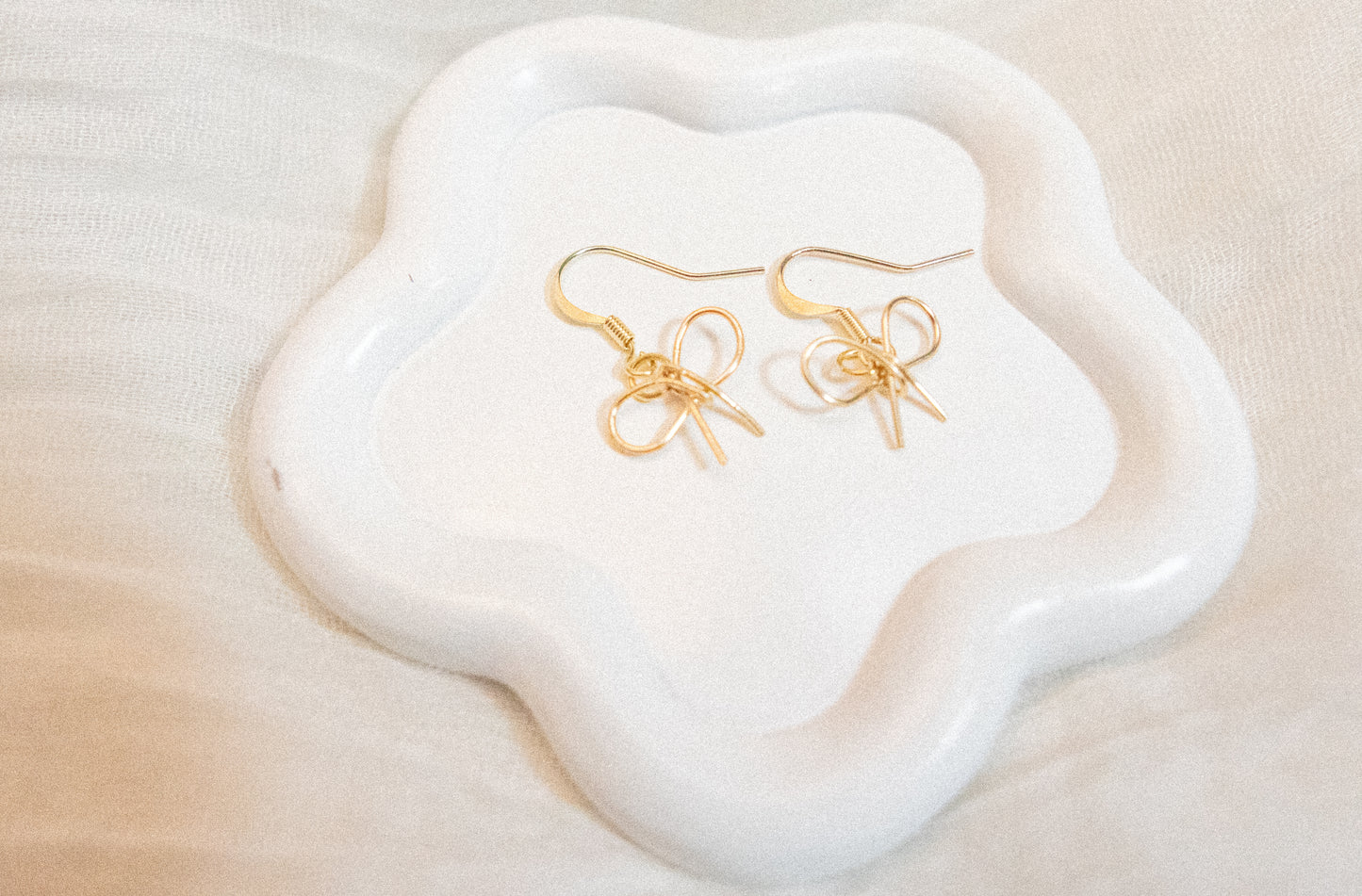 Bow Dangle Earrings