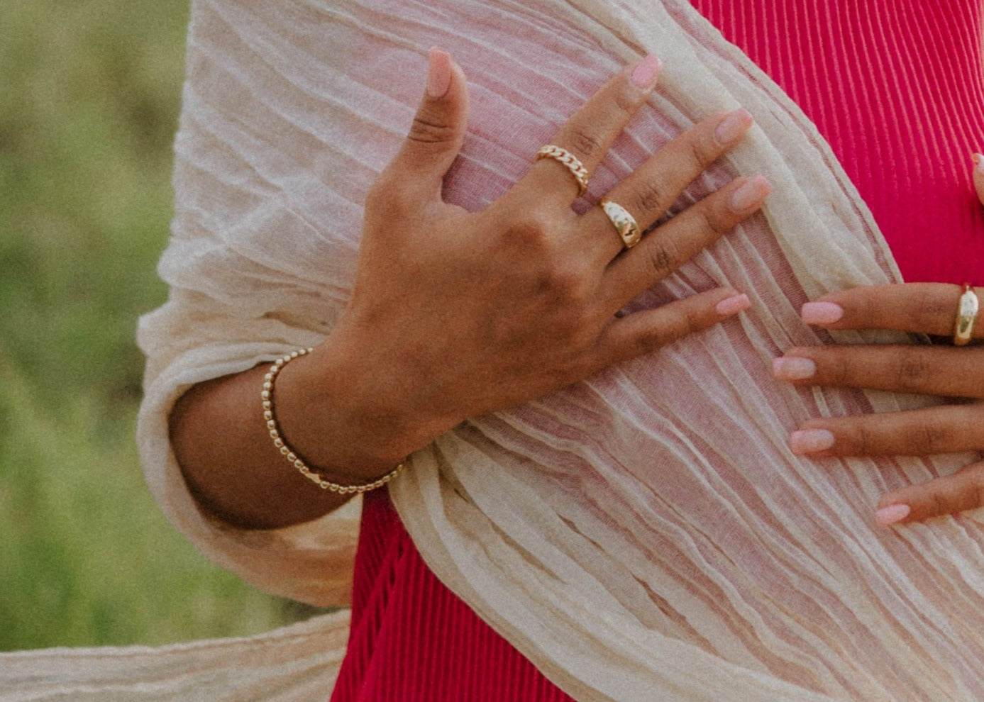 Love Beaded Bracelet