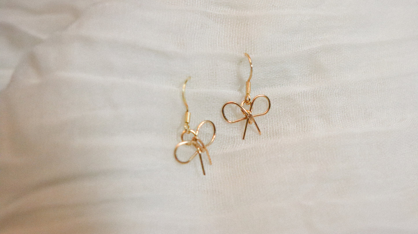 Bow Dangle Earrings