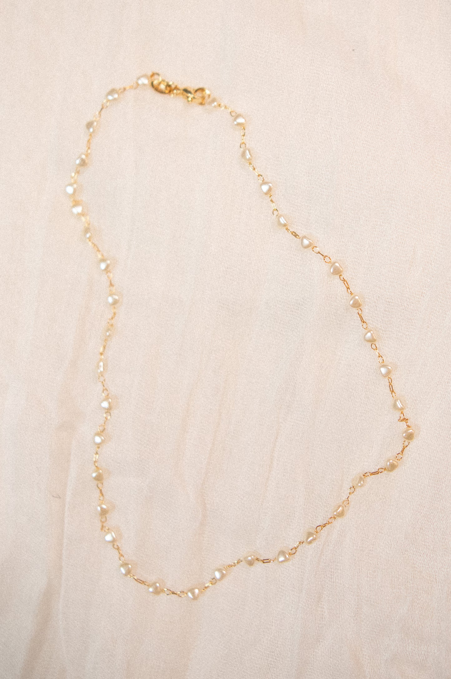 Delicate Heart Pearl Collection
