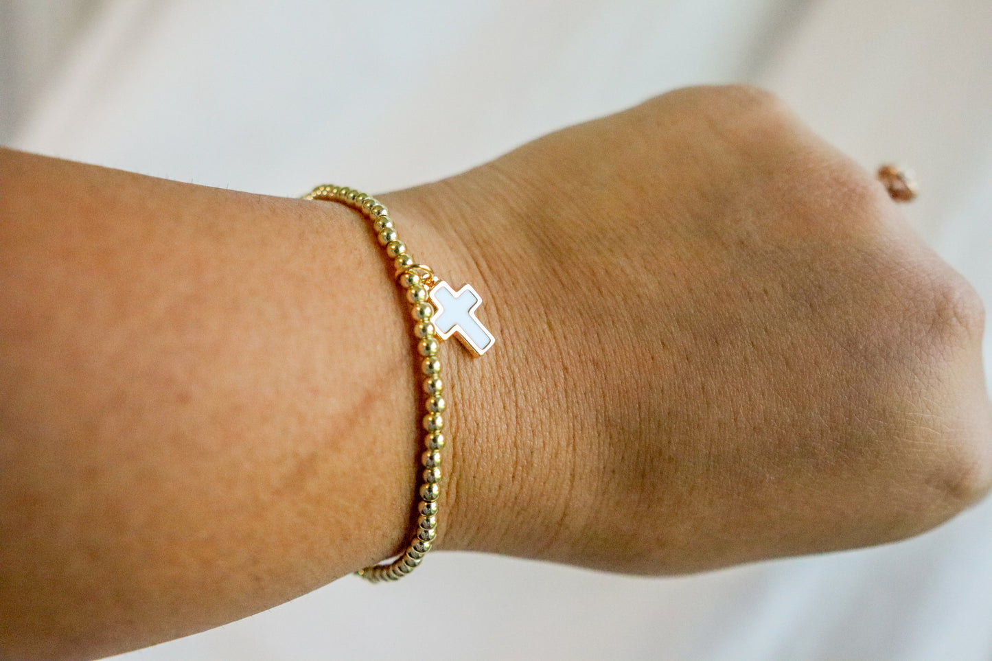 Faith Beaded Bracelet
