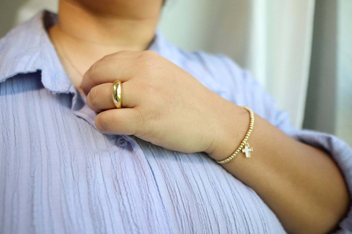Faith Beaded Bracelet