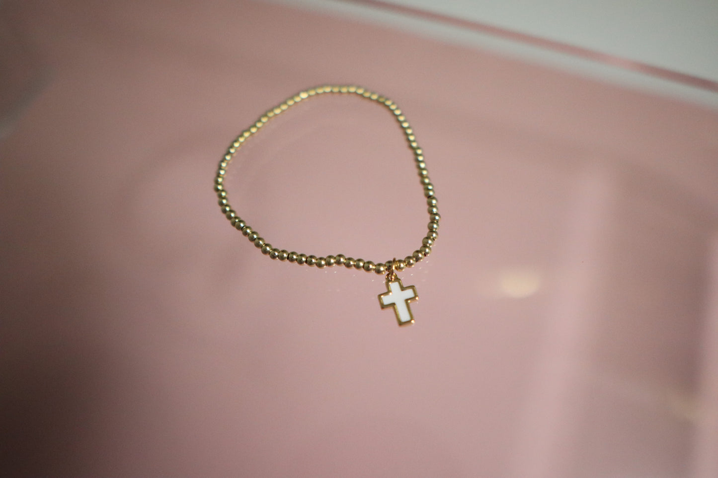 Faith Beaded Bracelet