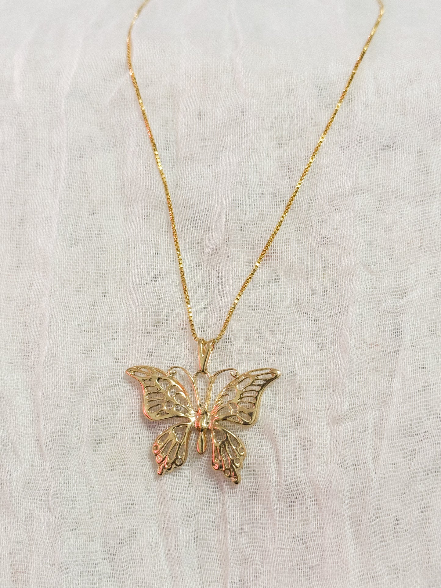 Jumbo Butterfly Necklace