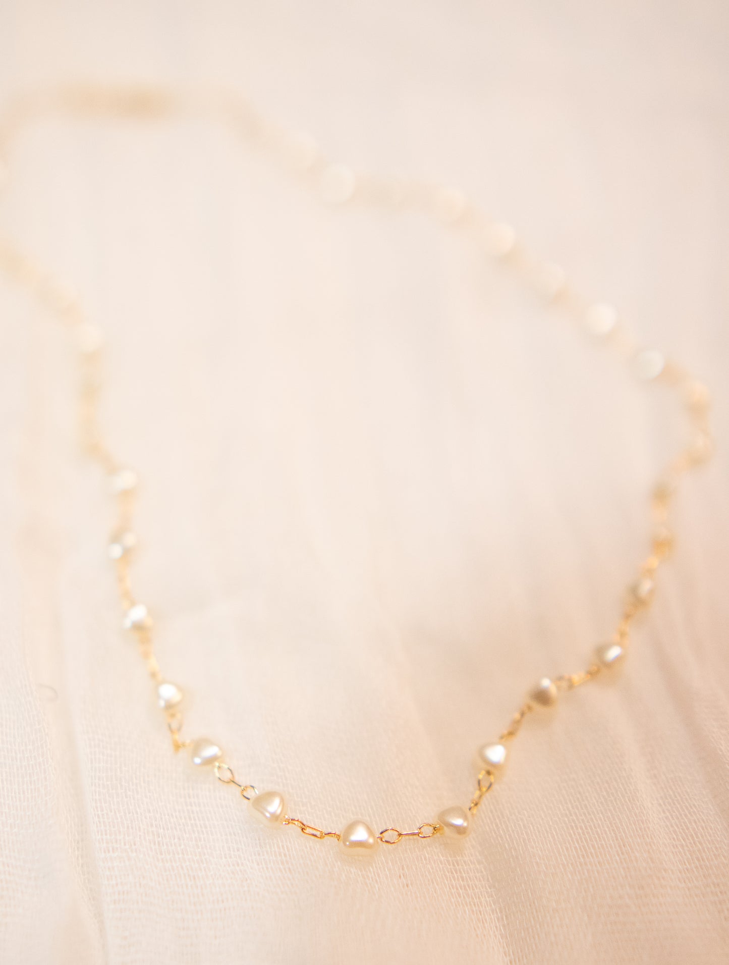 Delicate Heart Pearl Collection