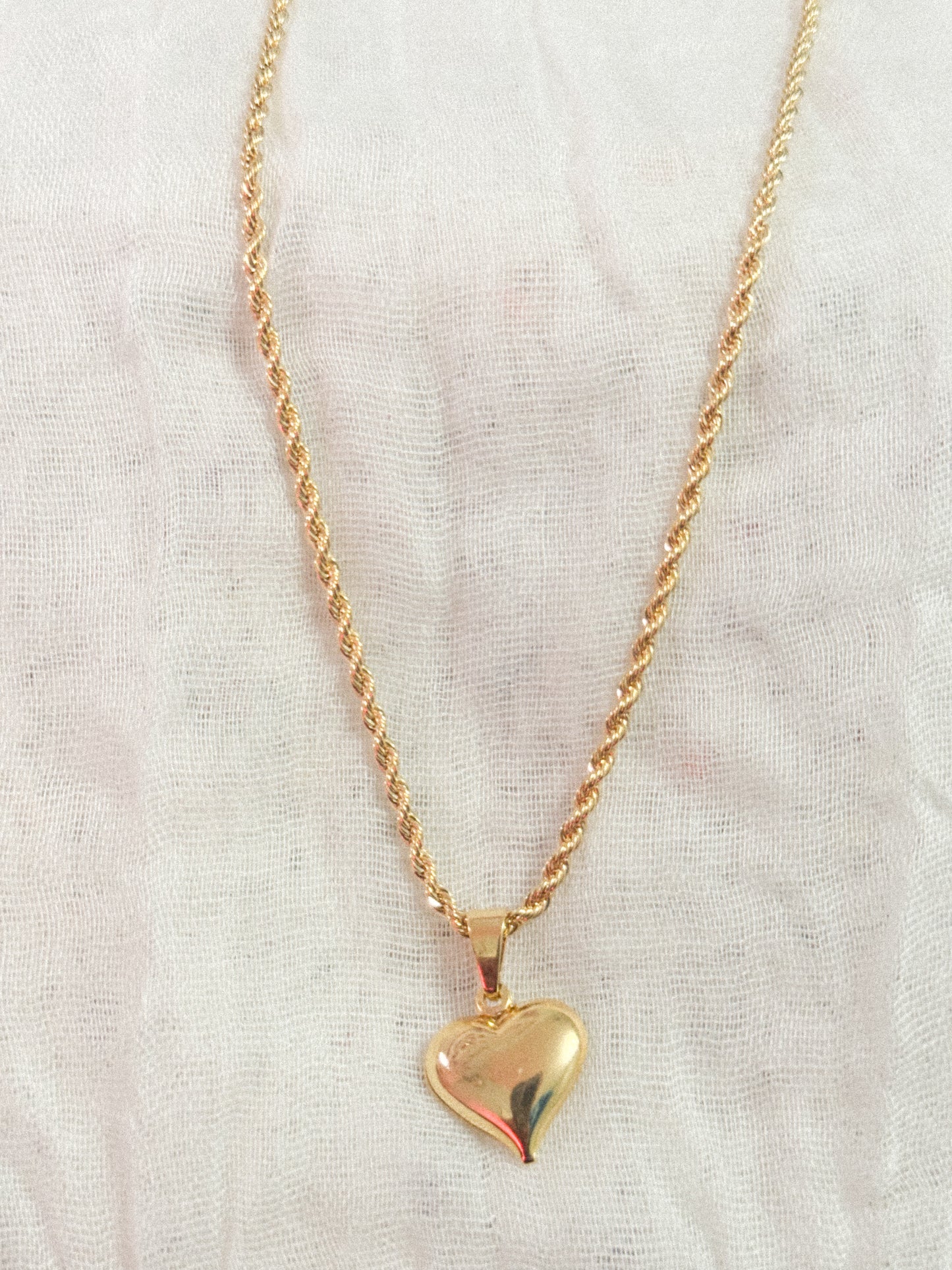 Stranded Heart Necklace