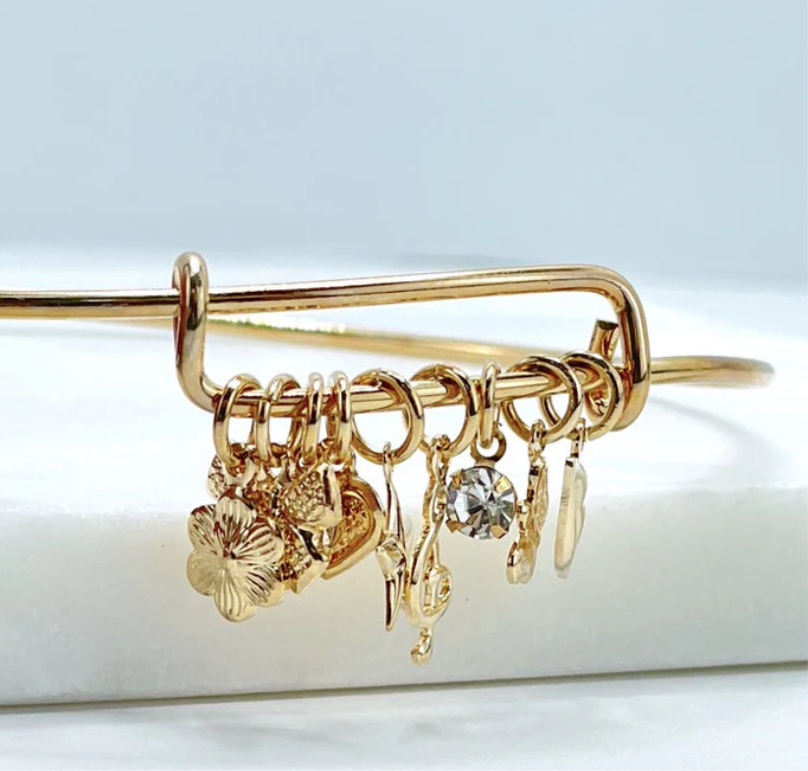 Delicate Charm Bangle