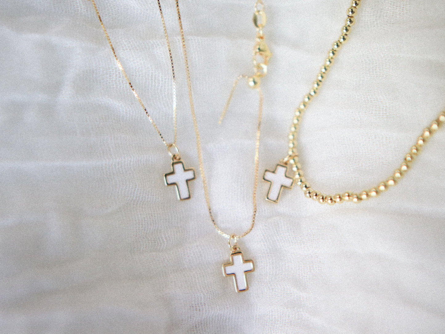 Faith Dainty Chain Necklace
