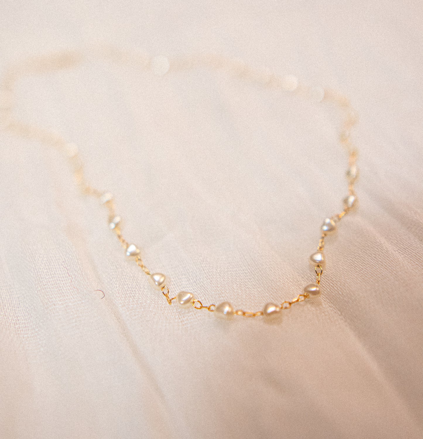 Delicate Heart Pearl Collection