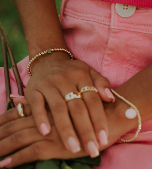 Love Beaded Bracelet