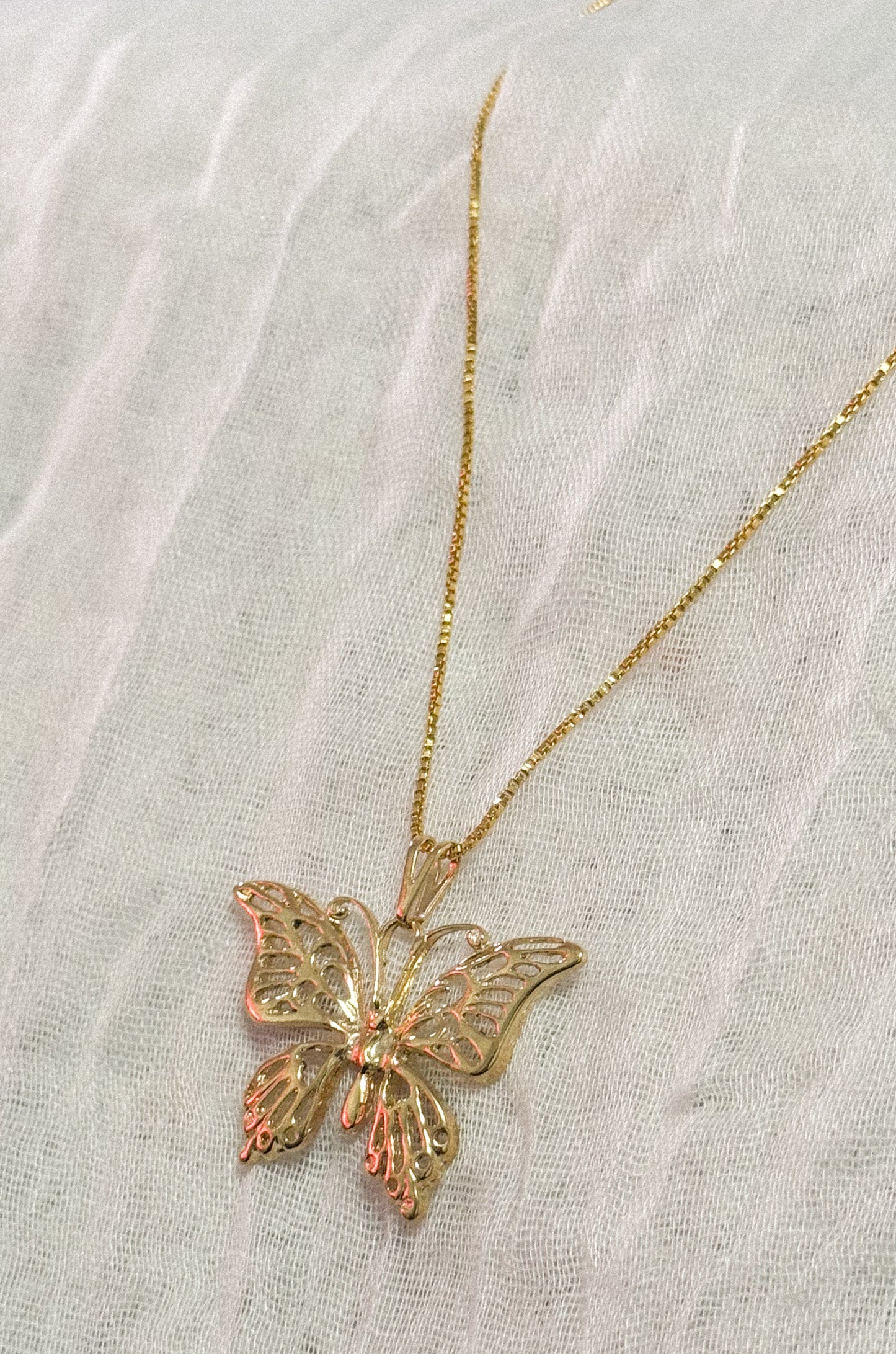 Jumbo Butterfly Necklace