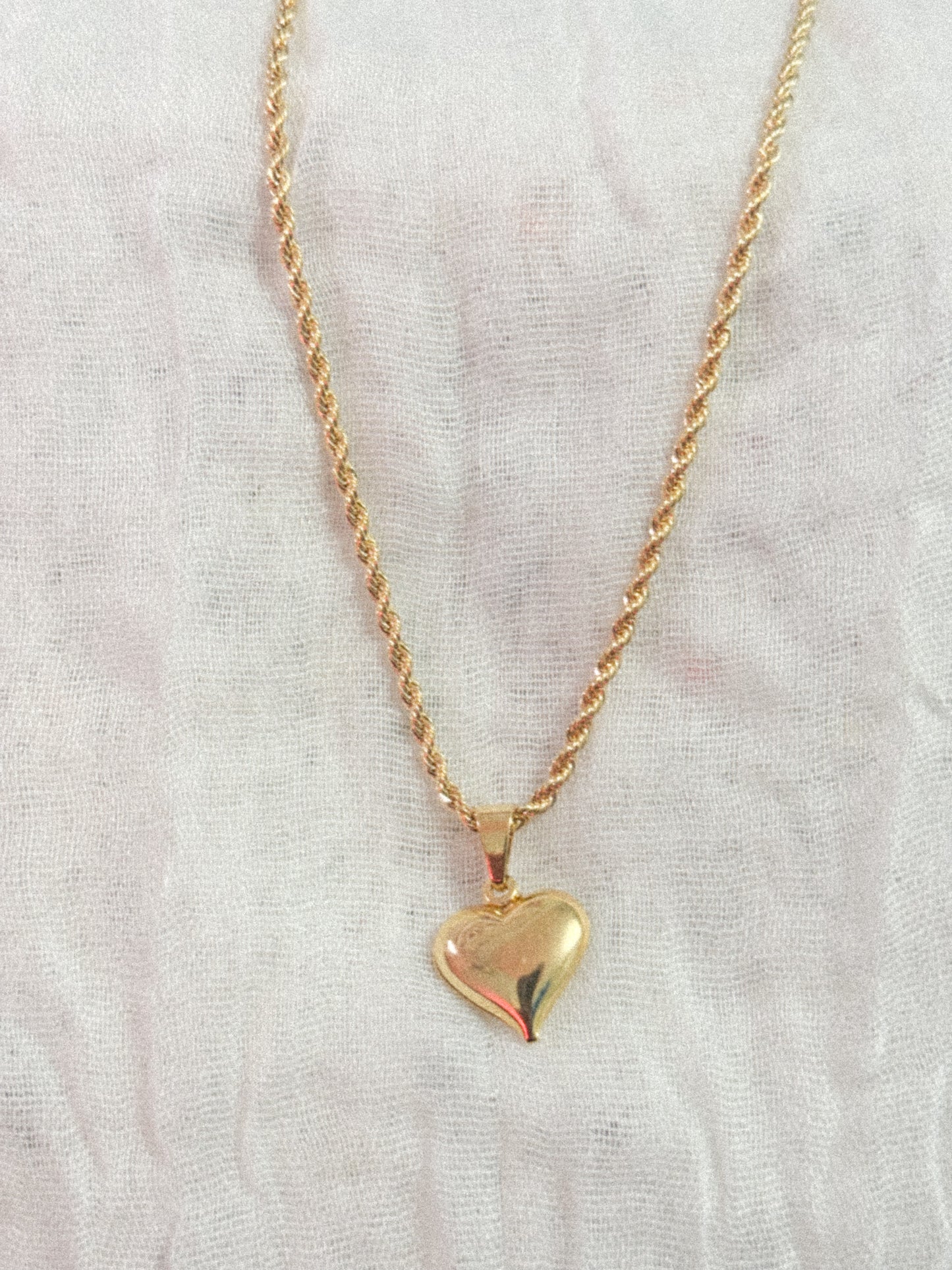 Stranded Heart Necklace